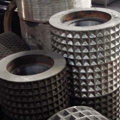 roller parts for briquette