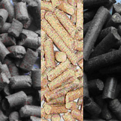 pellets de biomassa