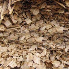 wood waste crushed