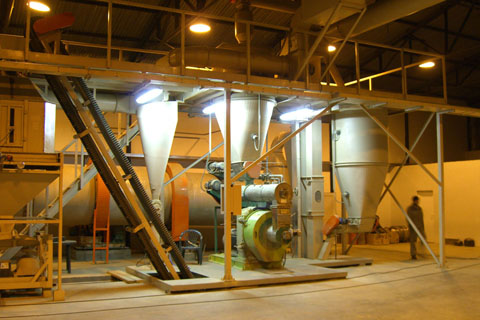 wood pellet mill plant