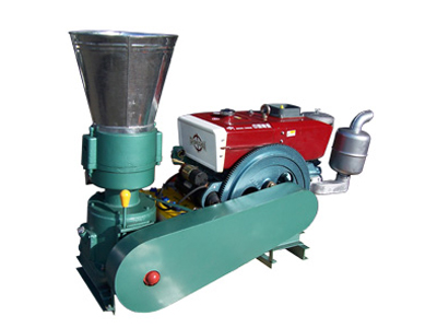 Pellet Mill with Diesel Engine