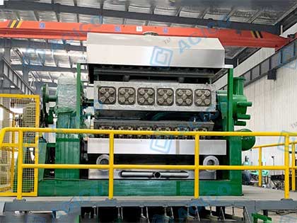 agico 4 cup mold coffee cup tray making machine