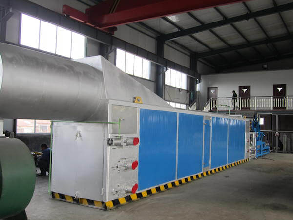 Multilayer metal drying line