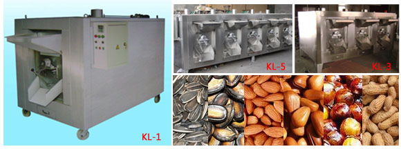 KL peanut roaster machine