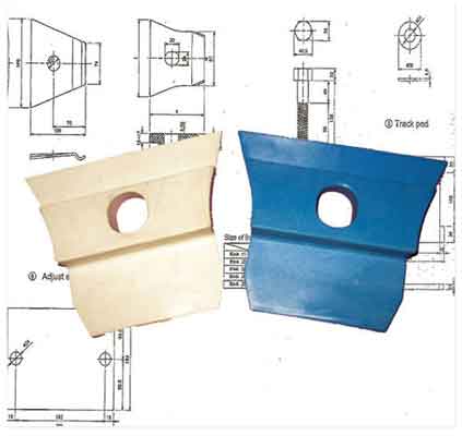 nabla rail insulator