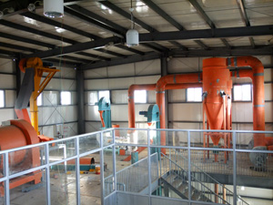 oil extraction plant workshop
