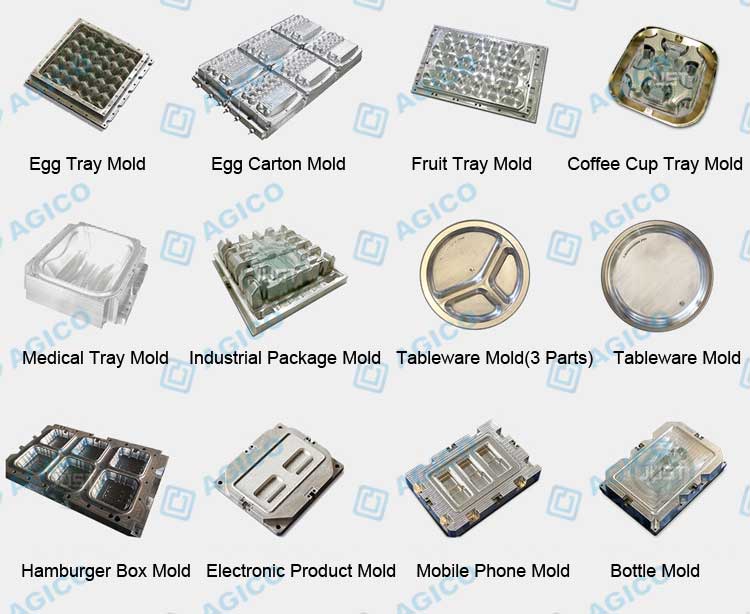 pulp molding dies