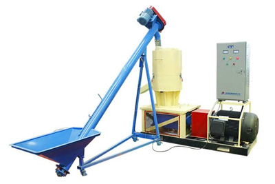 screw feeder and wood pellet machine