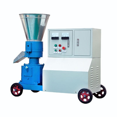 120 Electric Flat Die Pellet Mill - Small Pellet Mill - Flat Die Pellet Mill